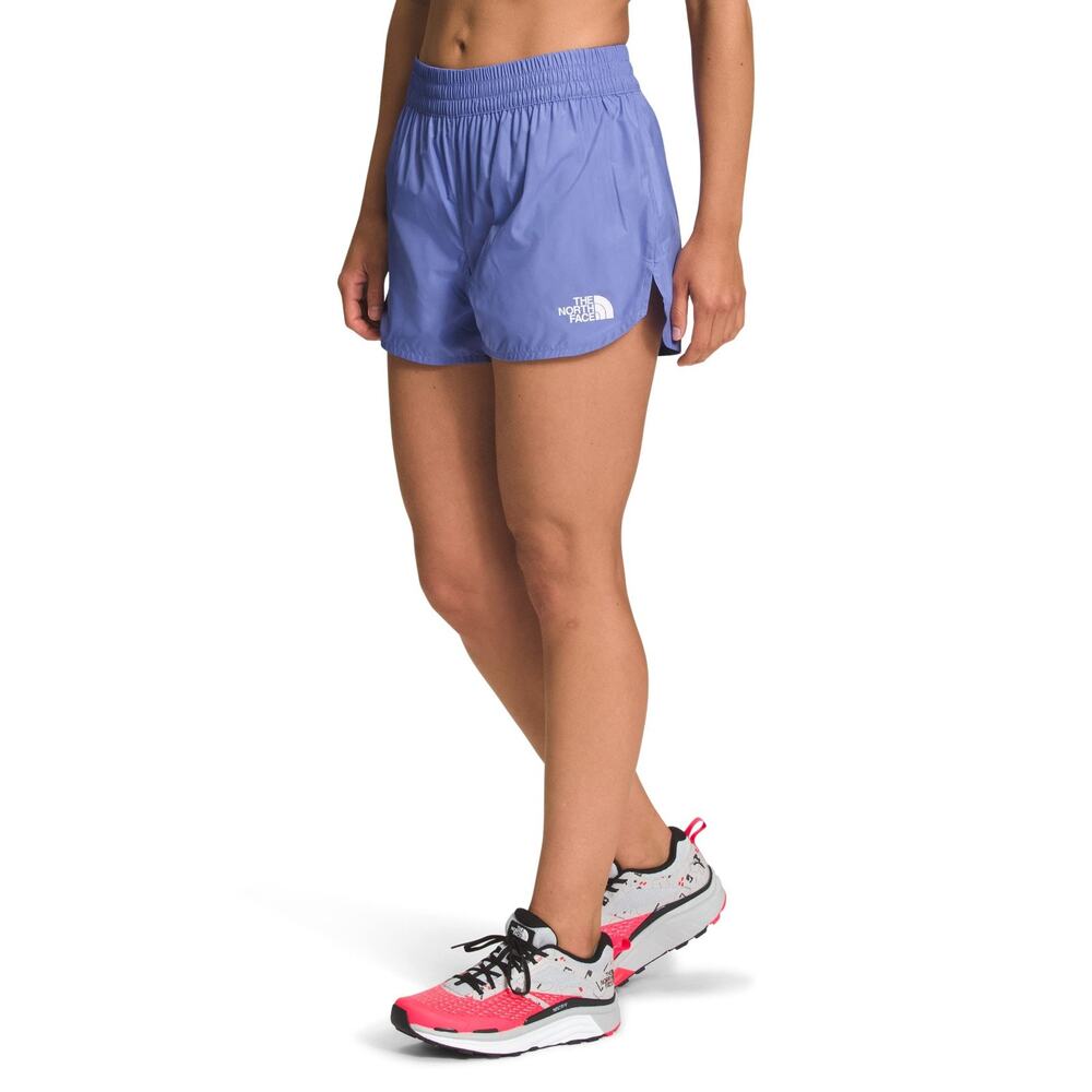 The North Face Women's Limitless Lined Run Shorts Deep Periwinkle XL - Picture 2 of 3